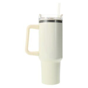 40oz hydraquench tumbler with handle New White